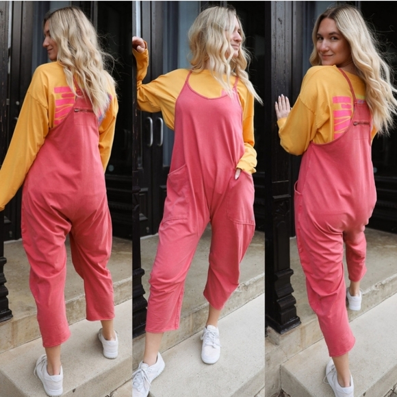 OFFERS New Free People FP Movement Hot Shot Onesie Lovestruck XS Jumpsuit Romper - Picture 7 of 16